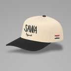Cream Sawa Snapback - Iraq